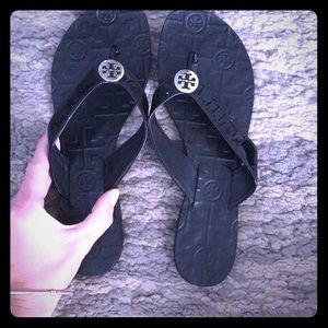 Tory Burch black Thora sandals